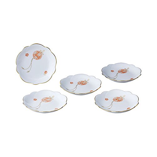 Amazon | 大倉陶園 花毬 小皿揃（5枚） 114HV/3221 | 大倉陶園 | 小皿